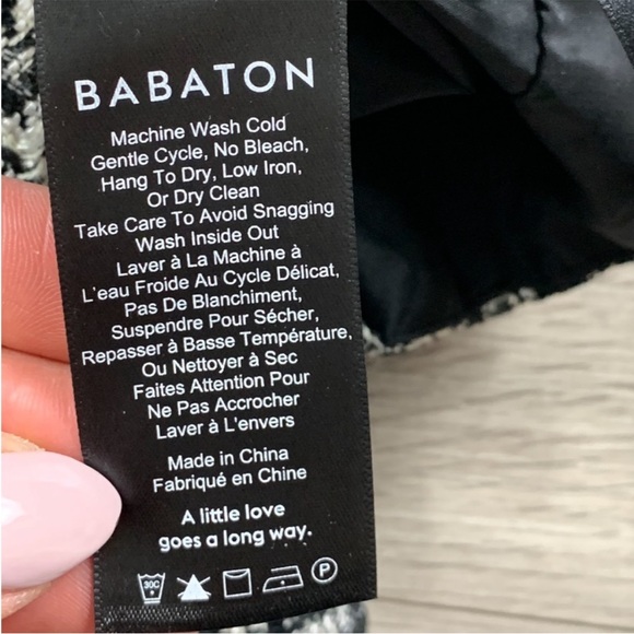 Aritzia Babaton Bryn Tweed Mini Skirt - Picture 9 of 10